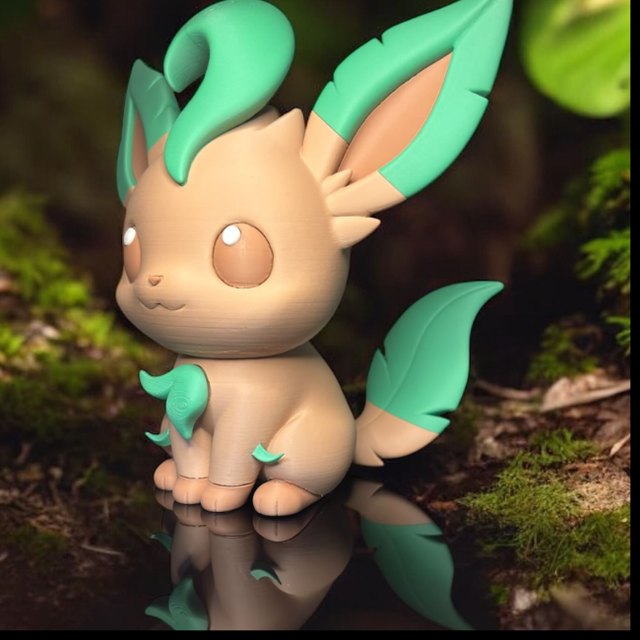 Leafeon – impressão 3D Filamento multicor