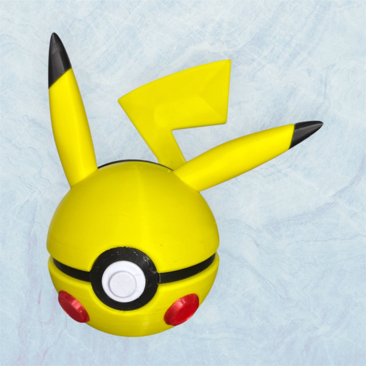 ⚡ Pokébola do Pikachu – Uma Peça para Verdadeiros Treinadores! 🔴⚪ – Pokemon, impressão 3D em Filamento